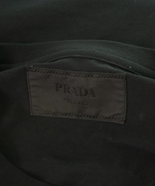 PRADA（プラダ）Tシャツ・カットソー 黒 サイズ:M メンズ/2200615851044