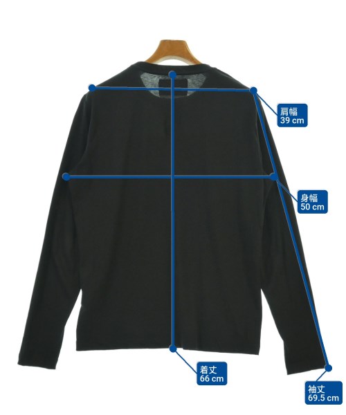PRADA（プラダ）Tシャツ・カットソー 黒 サイズ:M メンズ/2200615851044