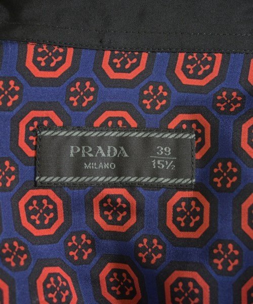 PRADA（プラダ）Tシャツ・カットソー 紺 サイズ:39(M位) メンズ/2200615851051