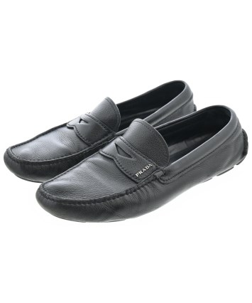PRADA（プラダ）ビジネス・ドレスシューズ 黒 サイズ:UK7(25.5cm