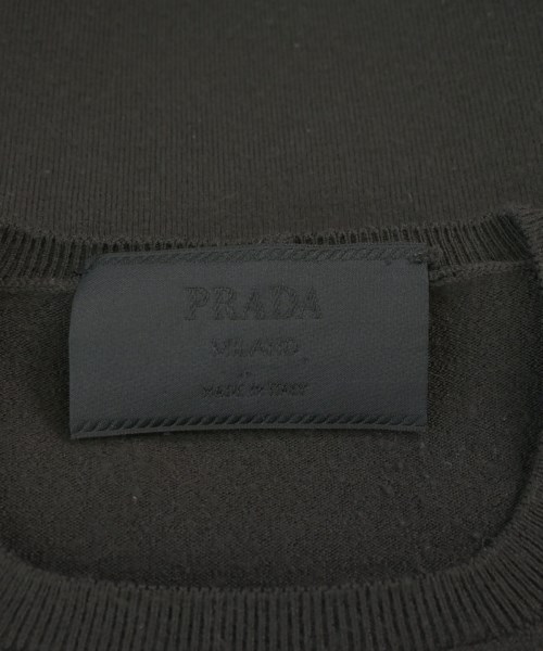 PRADA（プラダ）ニット・セーター カーキ サイズ:46(M位) メンズ/2200617044109