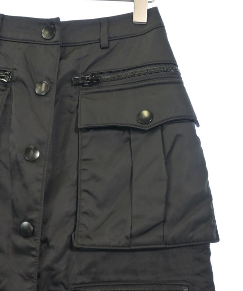 PRADA（プラダ）ひざ丈スカート 黒 サイズ:36(XS位) レディース/2200617230090