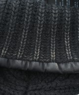PRADA（プラダ）ニットキャップ・ビーニー 黒 サイズ:M メンズ/2200617778066