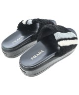 PRADA（プラダ）サンダル 黒 サイズ:EU35(21.5cm位) レディース/2200617812609