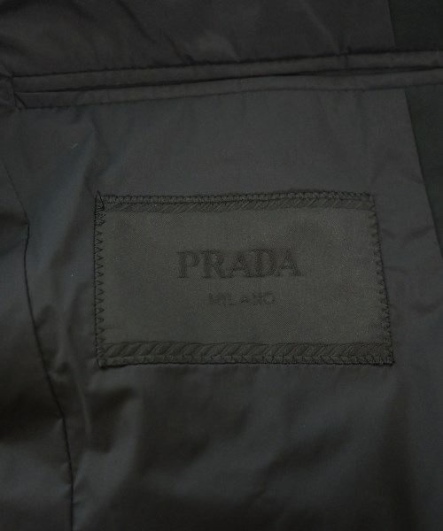 PRADA（プラダ）テーラードジャケット 黒 サイズ:44(S位) メンズ/2200618150014