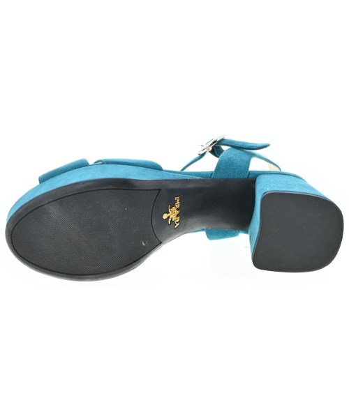 PRADA（プラダ）サンダル 青 サイズ:EU35 1/2(22cm位) レディース/2200618710027