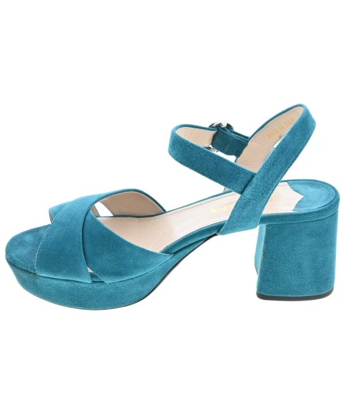 PRADA（プラダ）サンダル 青 サイズ:EU35 1/2(22cm位) レディース/2200618710027