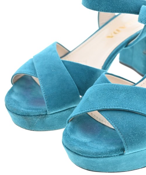 PRADA（プラダ）サンダル 青 サイズ:EU35 1/2(22cm位) レディース/2200618710027