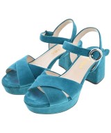 PRADA（プラダ）サンダル 青 サイズ:EU35 1/2(22cm位) レディース/2200618710027