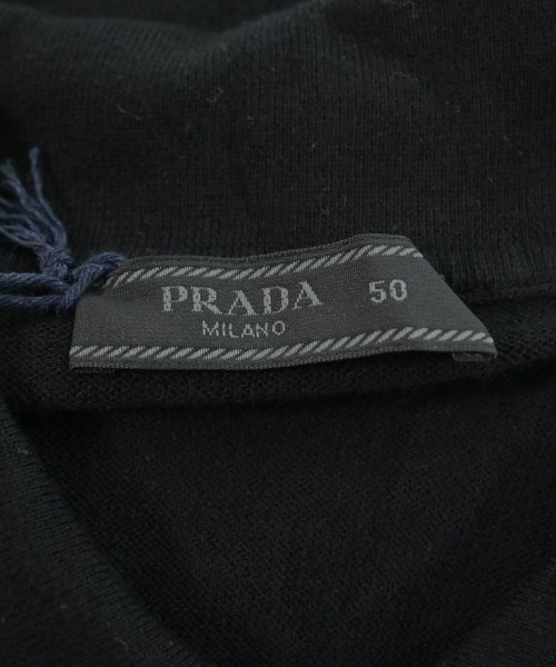 PRADA（プラダ）ニット・セーター 黒 サイズ:50(XL位) メンズ/2200618726035