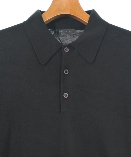 PRADA（プラダ）ニット・セーター 黒 サイズ:50(XL位) メンズ/2200618726066