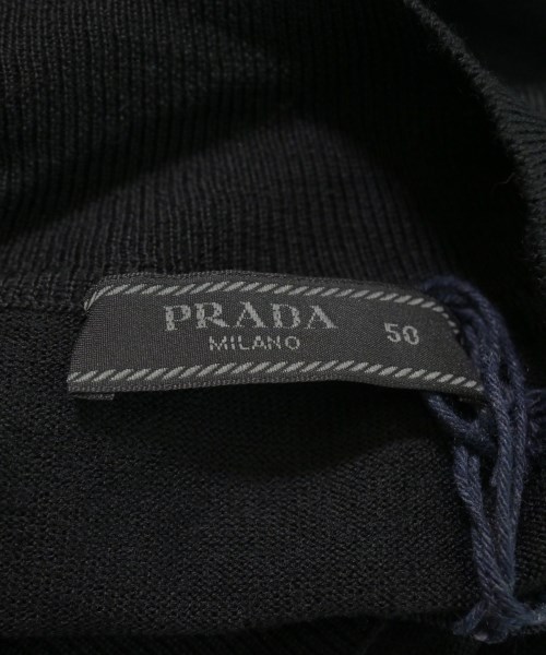 PRADA（プラダ）ニット・セーター 黒 サイズ:50(XL位) メンズ/2200618726073