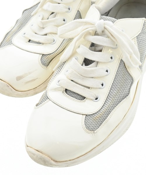 PRADA（プラダ）スニーカー 白 サイズ:UK8 1/2(27cm位) メンズ/2200618782178