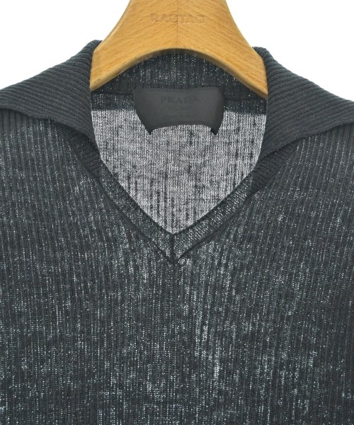 PRADA（プラダ）ニット・セーター 紺 サイズ:50(XL位) メンズ/2200614032031