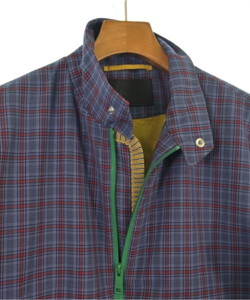 PRADA（プラダ）ブルゾン 青 サイズ:44(S位) メンズ/2200619452018