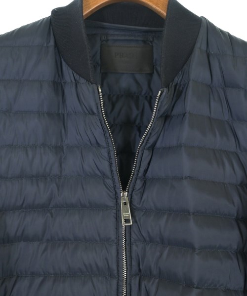 PRADA（プラダ）ダウンジャケット/ダウンベスト 紺 サイズ:44(S位) メンズ/2200619452025