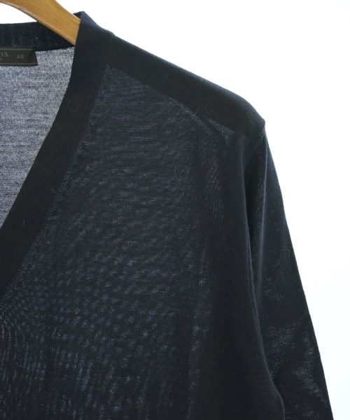 PRADA（プラダ）カーディガン 紺 サイズ:48(L位) メンズ/2200619718022
