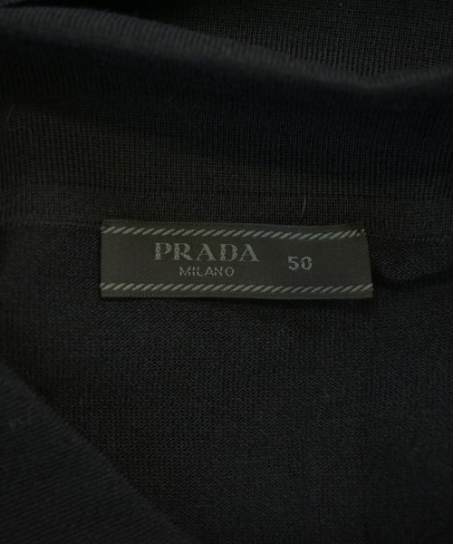 PRADA（プラダ）ニット・セーター 黒 サイズ:50(XL位) メンズ/2200619718053