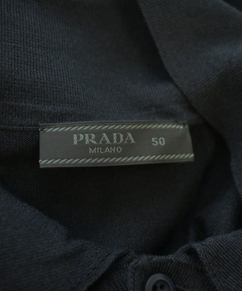 PRADA（プラダ）ニット・セーター 黒 サイズ:50(XL位) メンズ/2200619718060