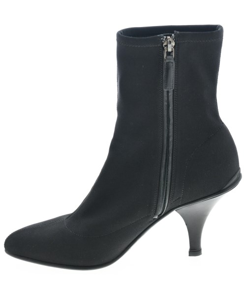 PRADA（プラダ）ブーツ 黒 サイズ:EU37 1/2(24cm位) レディース/2200620217026