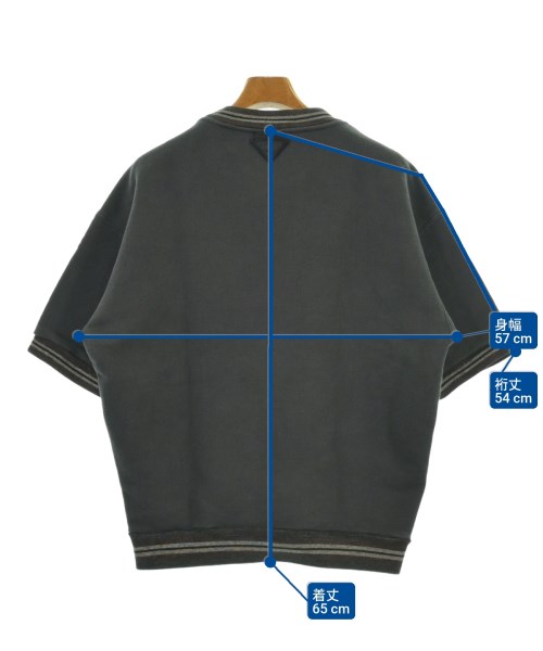 PRADA（プラダ）スウェット グレー サイズ:M レディース/2200620333283