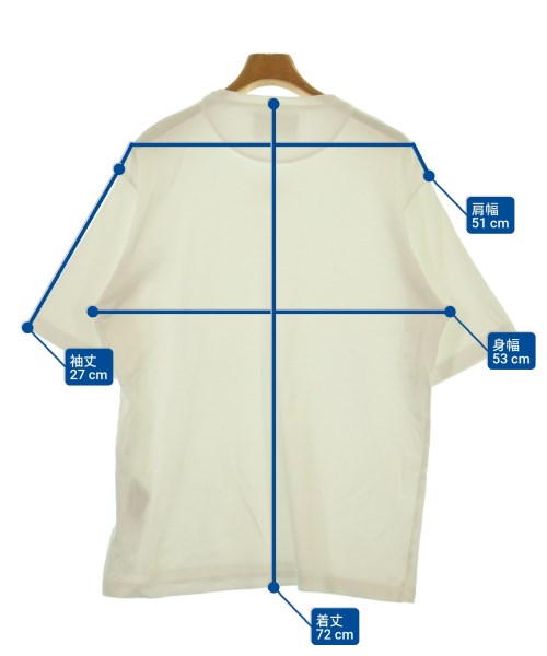 PRADA（プラダ）Tシャツ・カットソー 白 サイズ:L メンズ/2200620487023