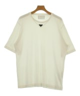 PRADA（プラダ）Tシャツ・カットソー 白 サイズ:L メンズ/2200620487023