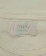 PRADA（プラダ）Tシャツ・カットソー 白 サイズ:L メンズ/2200620487023
