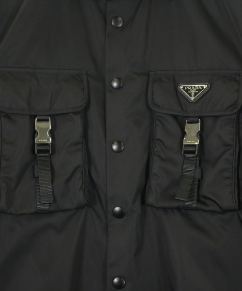 PRADA（プラダ）カジュアルシャツ 黒 サイズ:M メンズ/2200620487047