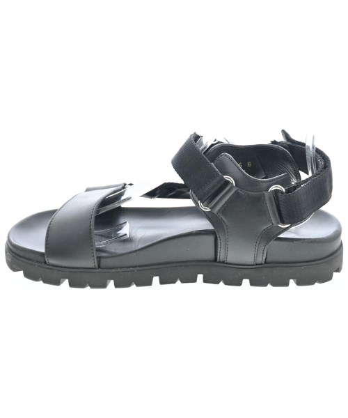 PRADA（プラダ）サンダル 黒 サイズ:6(26.5cm位) メンズ/2200620603010
