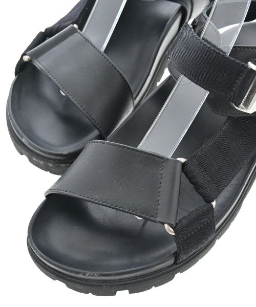 PRADA（プラダ）サンダル 黒 サイズ:6(26.5cm位) メンズ/2200620603010