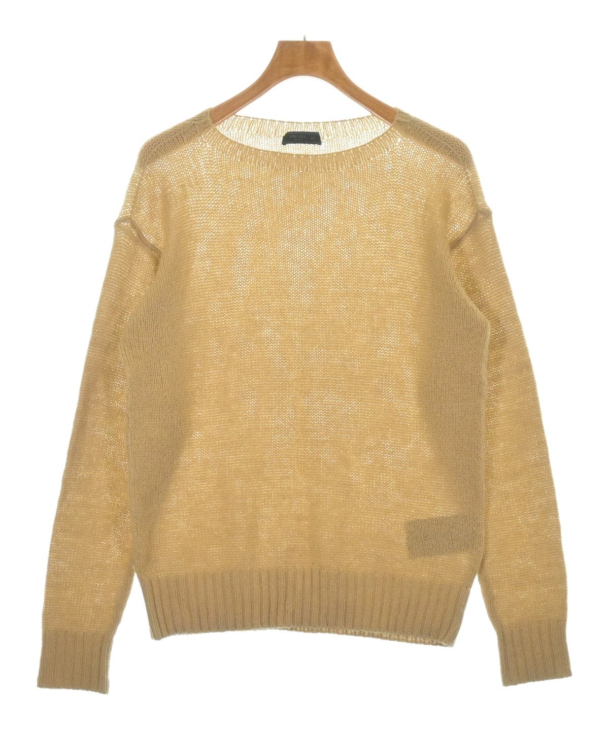 PRADA（プラダ）ニット・セーター ベージュ サイズ:48(L位) メンズ