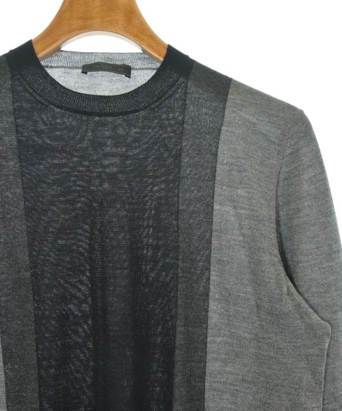 PRADA（プラダ）ニット・セーター グレー サイズ:48(L位) メンズ/2200610683039