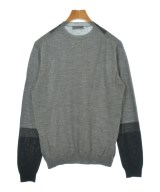 PRADA（プラダ）ニット・セーター グレー サイズ:48(L位) メンズ/2200610683039