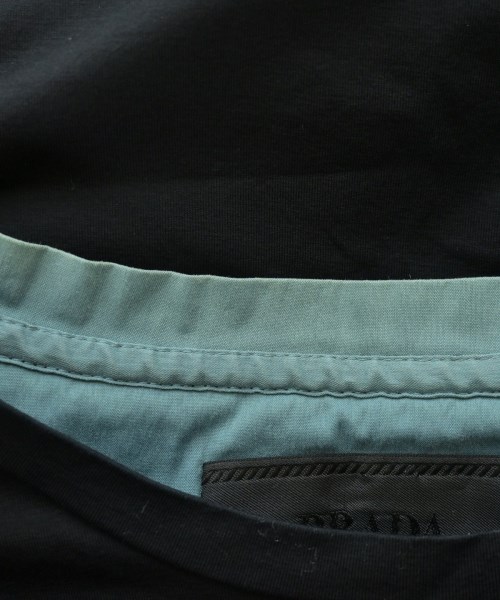 PRADA（プラダ）Tシャツ・カットソー 黒 サイズ:M メンズ/2200610683145