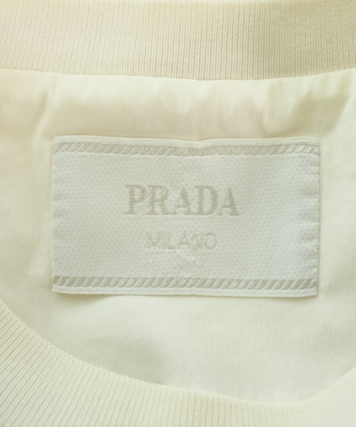 PRADA（プラダ）Tシャツ・カットソー 白 サイズ:M メンズ/2200610683183