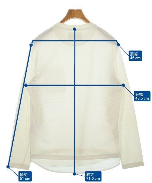 PRADA（プラダ）Tシャツ・カットソー 白 サイズ:M メンズ/2200610683183