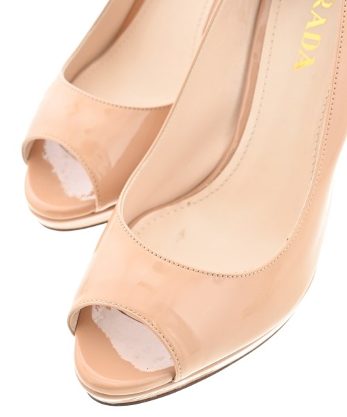 PRADA（プラダ）パンプス ベージュ サイズ:EU38(24.5cm位) レディース/2200619965235