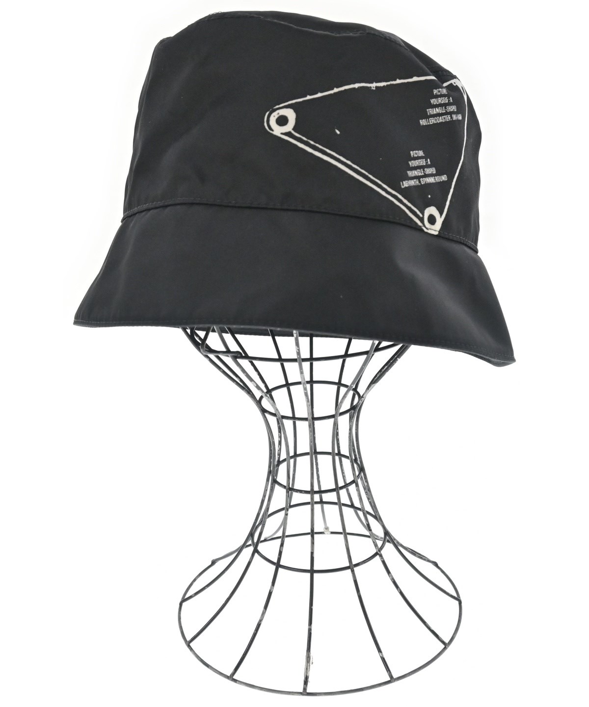 プラダ　ハット　黒　送料込 PRADA（プラダ）ハット 黒 サイズ:M メンズ/2200620841078