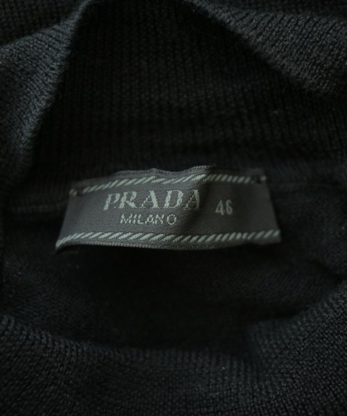 PRADA（プラダ）ニット・セーター 黒 サイズ:46(M位) メンズ/2200620951678
