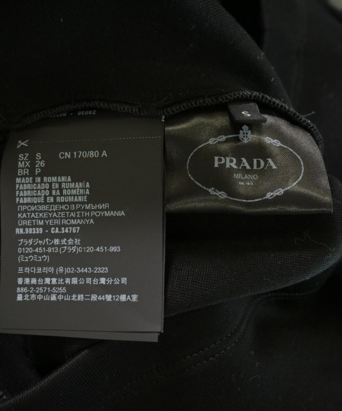 PRADA（プラダ）スウェット 黒 サイズ:S レディース/2200621064018