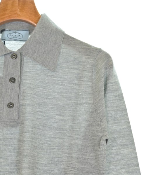 PRADA（プラダ）ニット・セーター グレー サイズ:38(S位) レディース/2200621064025