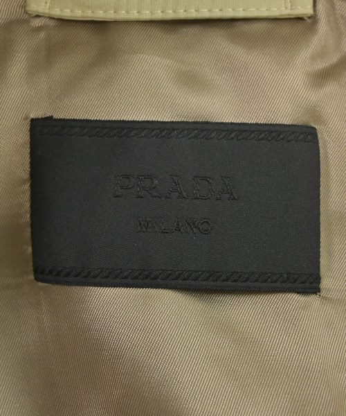 PRADA（プラダ）ブルゾン ベージュ サイズ:48(L位) メンズ/2200620538046