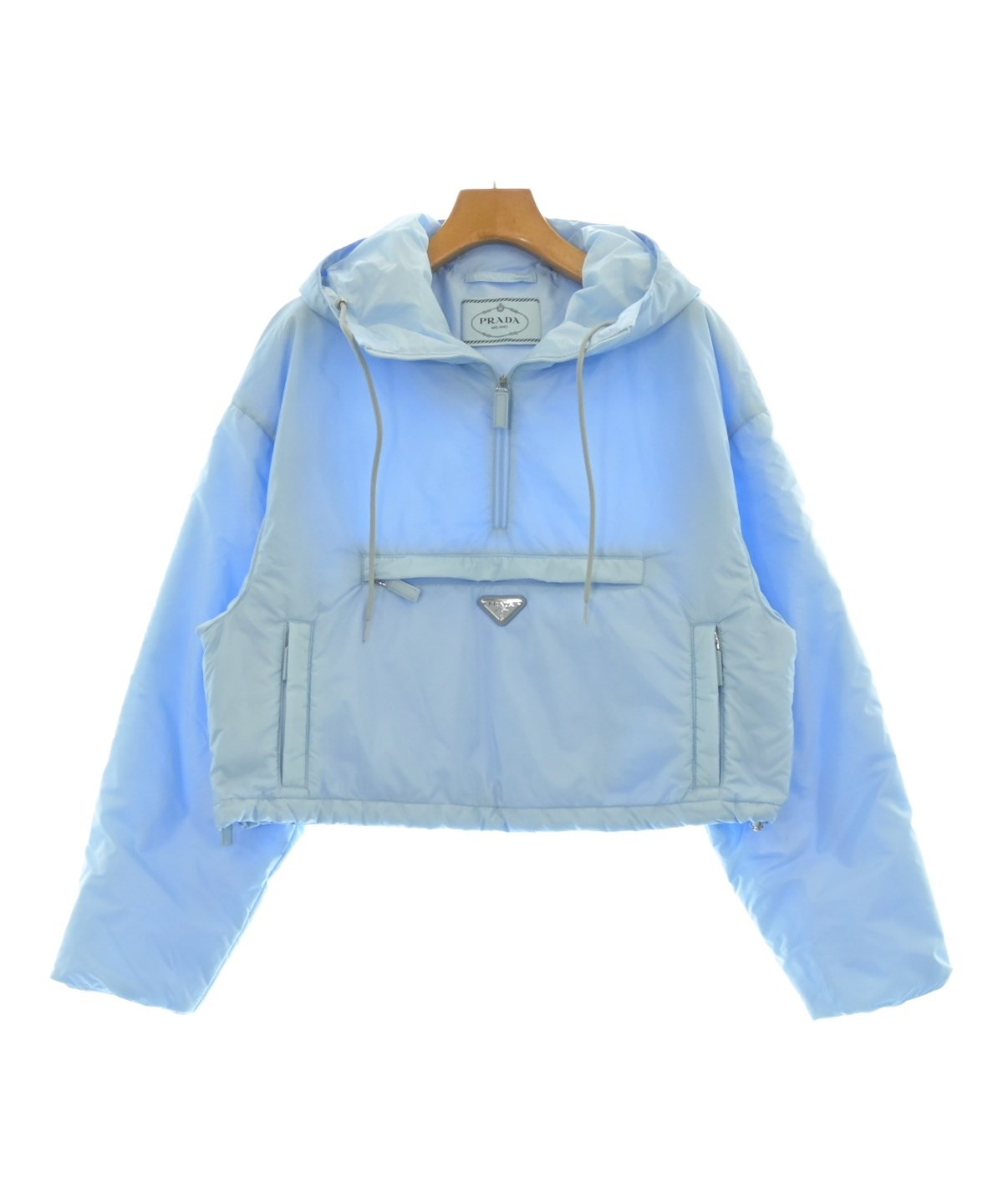 PRADA 水色 ジャンパー　シルクナイロン PRADA（プラダ）その他 青 サイズ:40(M位) レディース/2200601315031