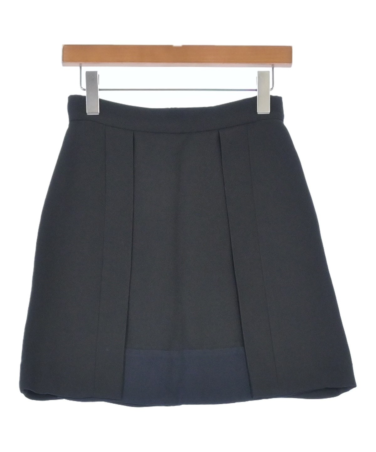PRADA（プラダ）ミニスカート 黒 サイズ:40(M位) レディース