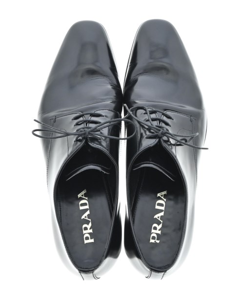PRADA（プラダ）ビジネス・ドレスシューズ 黒 サイズ:7(26cm位) メンズ/2200601696079