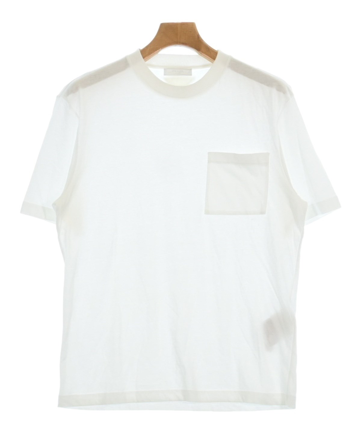 PRADA（プラダ）Tシャツ・カットソー 白 サイズ:M メンズ