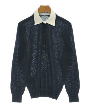 PRADA（プラダ）ニット・セーター 紺 サイズ:36(XS位) レディース