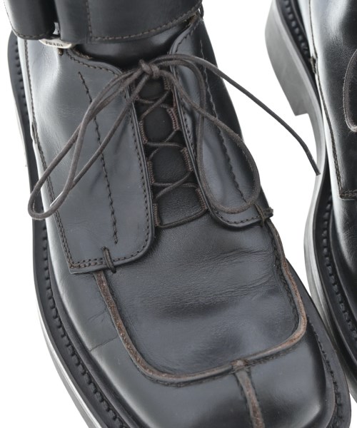 PRADA（プラダ）ブーツ 茶 サイズ:UK6 1/2(25cm位) メンズ/2200593337172