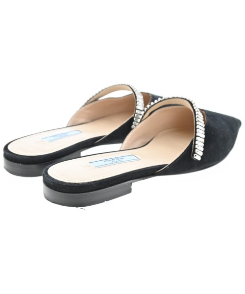 PRADA（プラダ）サンダル 黒 サイズ:EU35 1/2(22cm位) レディース/2200607208245